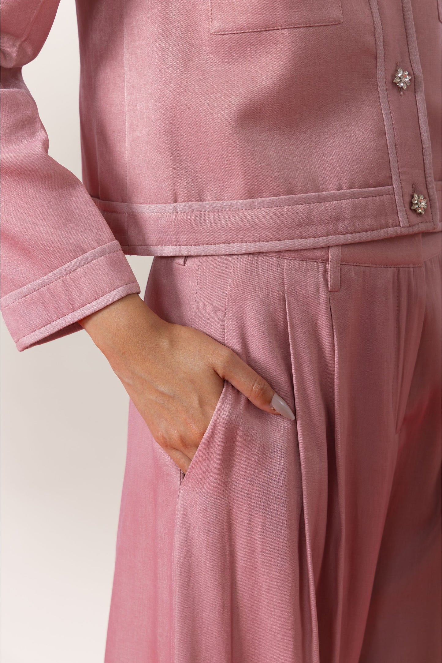 Blush Willow Jacket & Pants Set