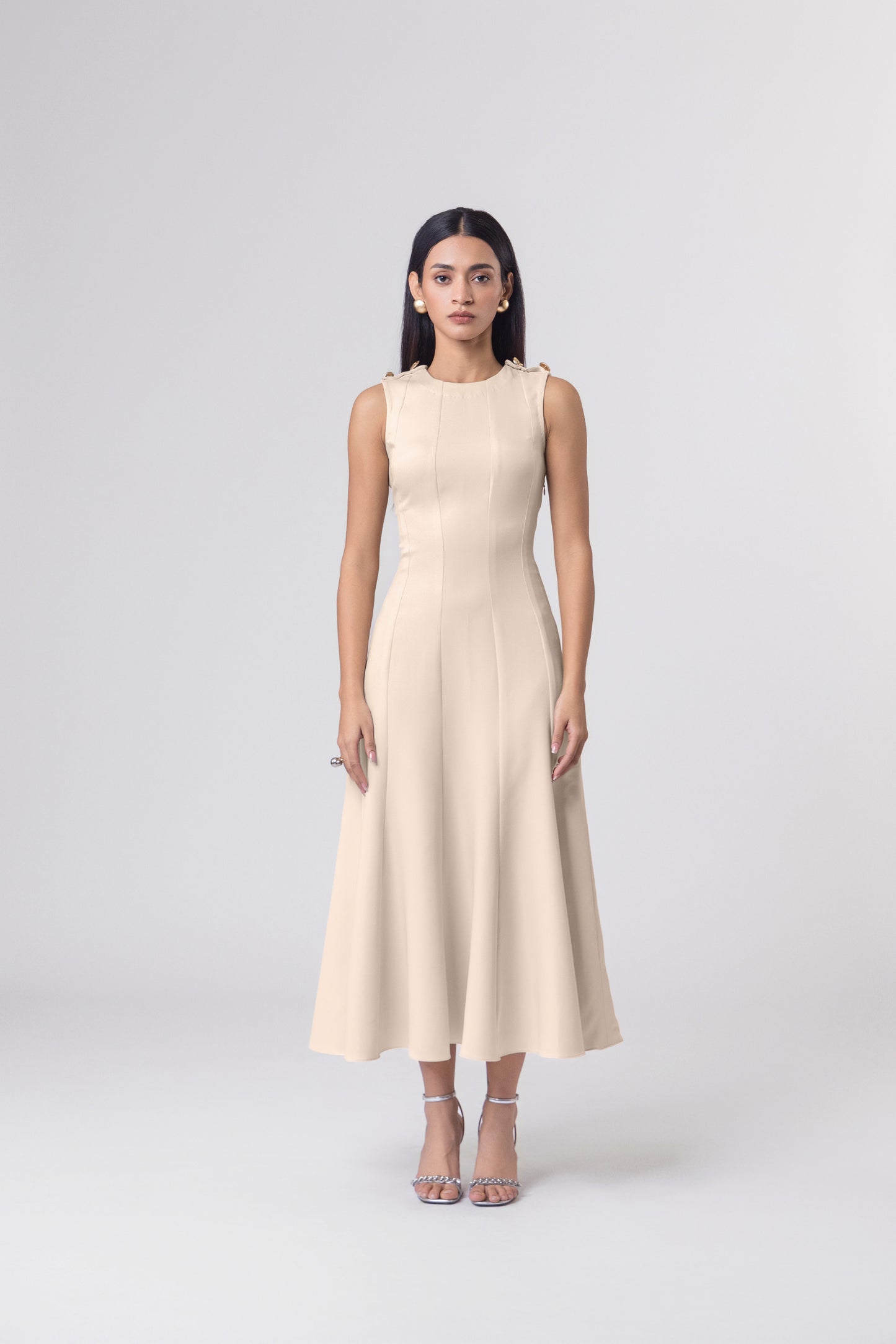 Sage Sculpt Dress