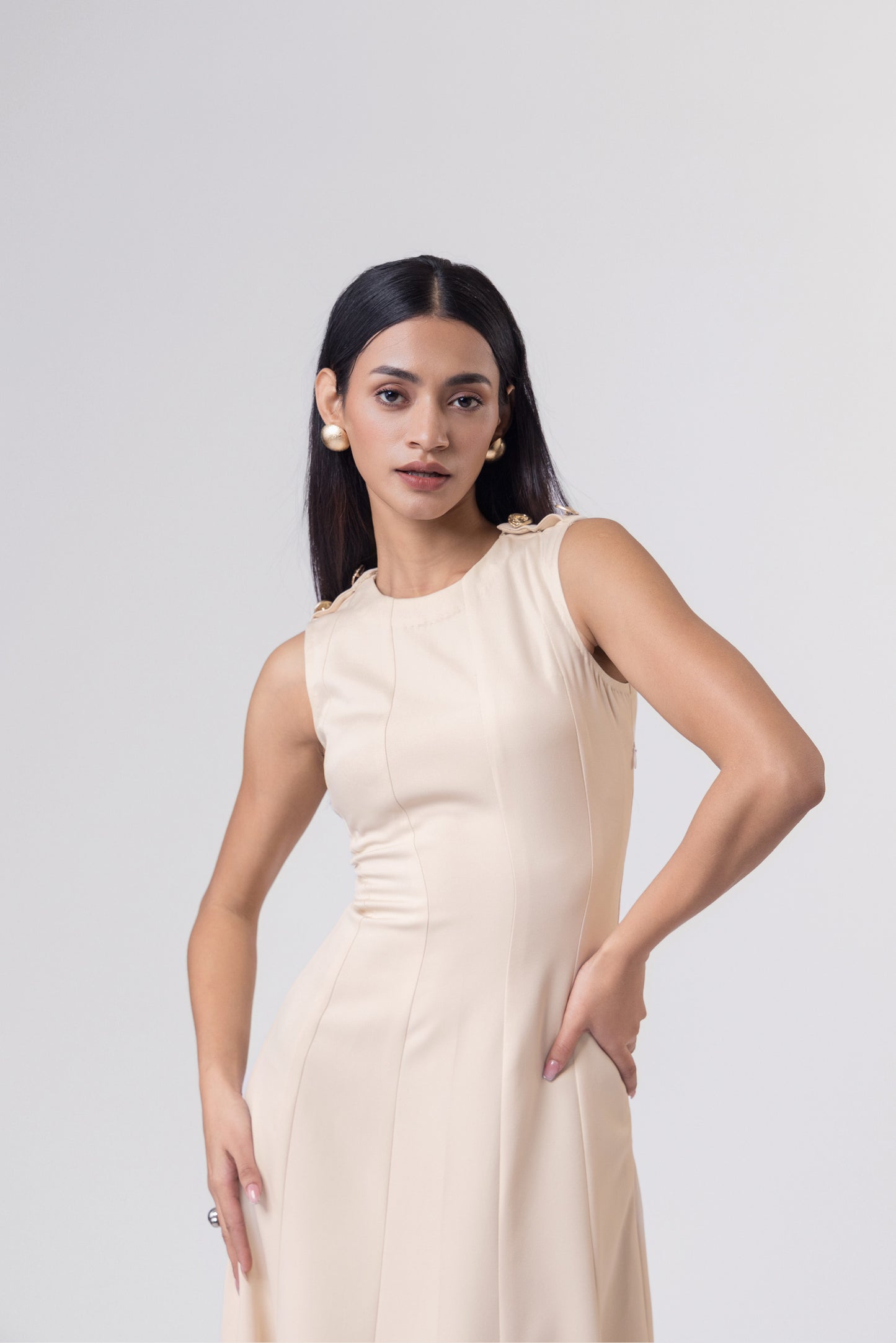 Sage Sculpt Dress