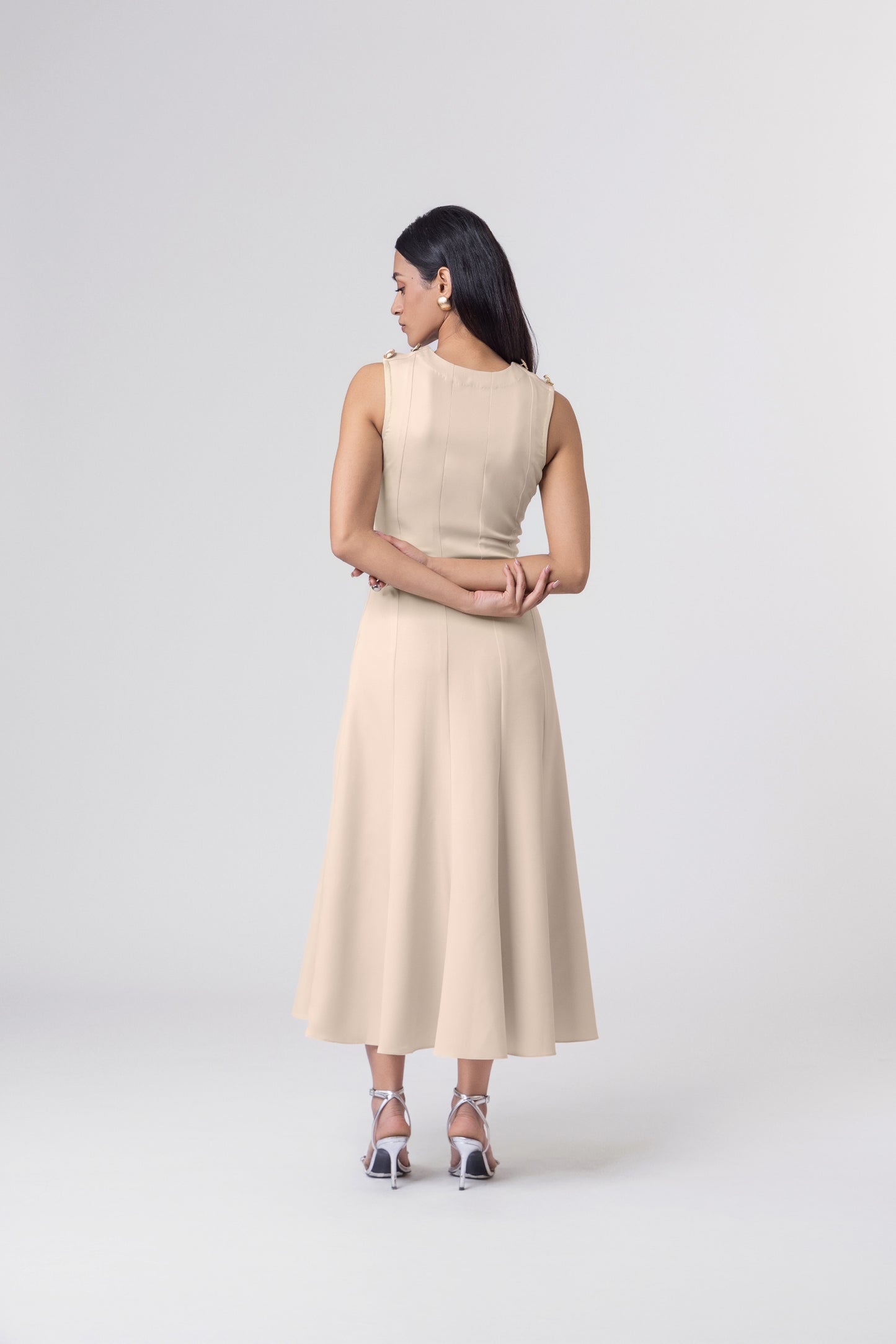 Sage Sculpt Dress