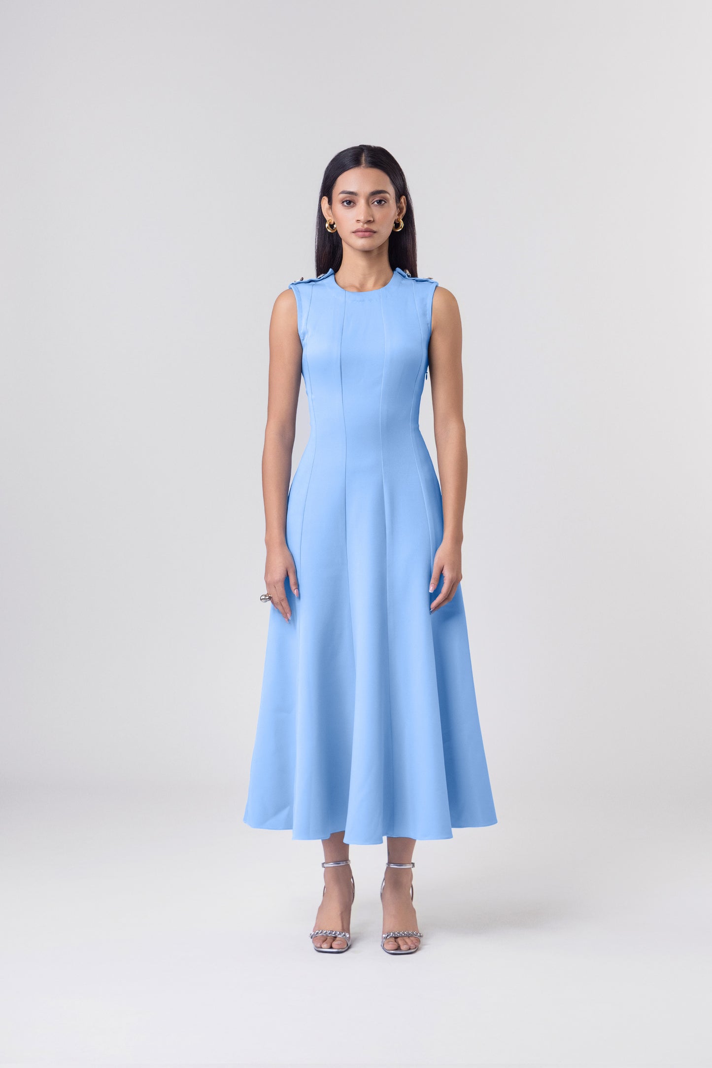 Sage Sculpt Dress