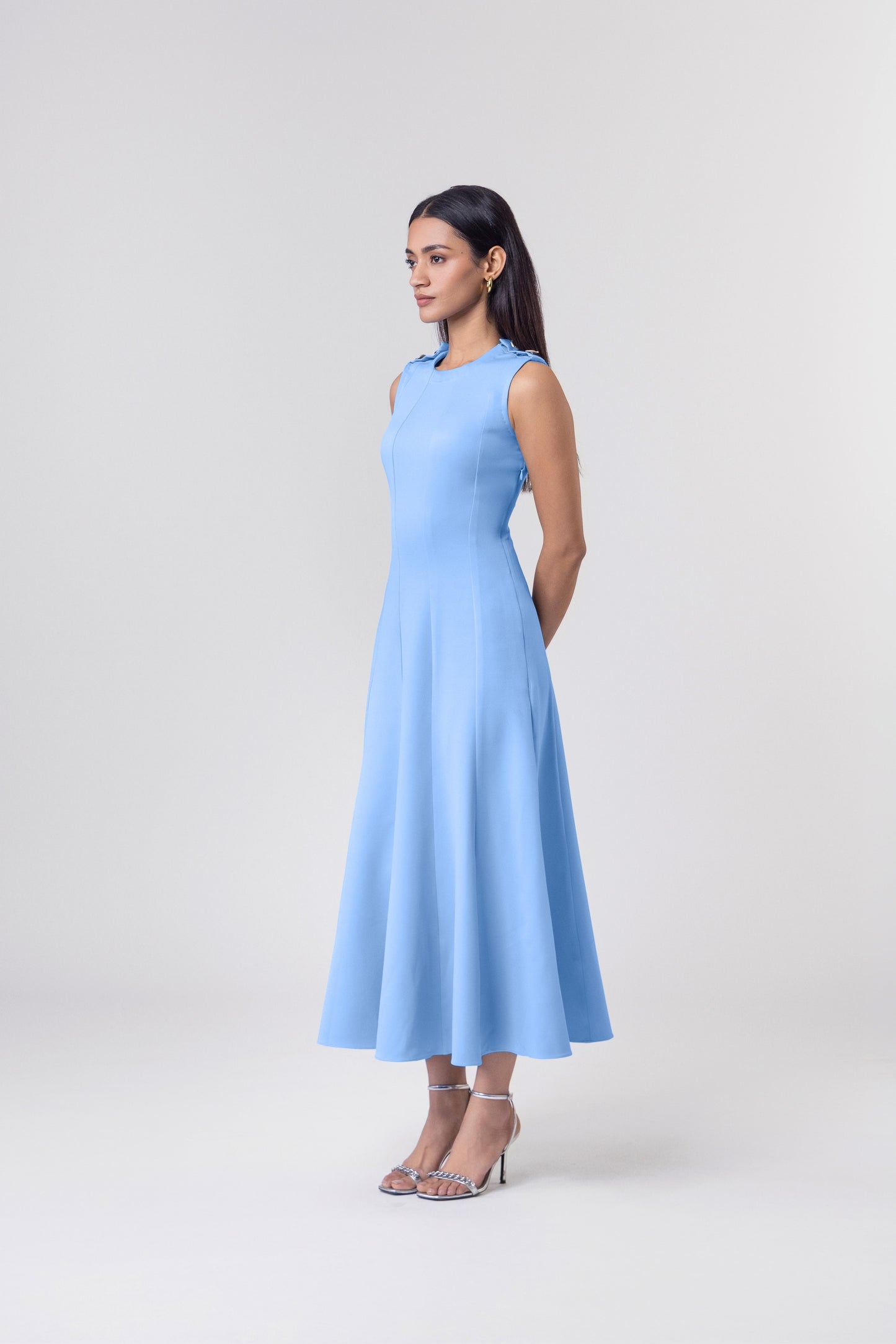 Sage Sculpt Dress