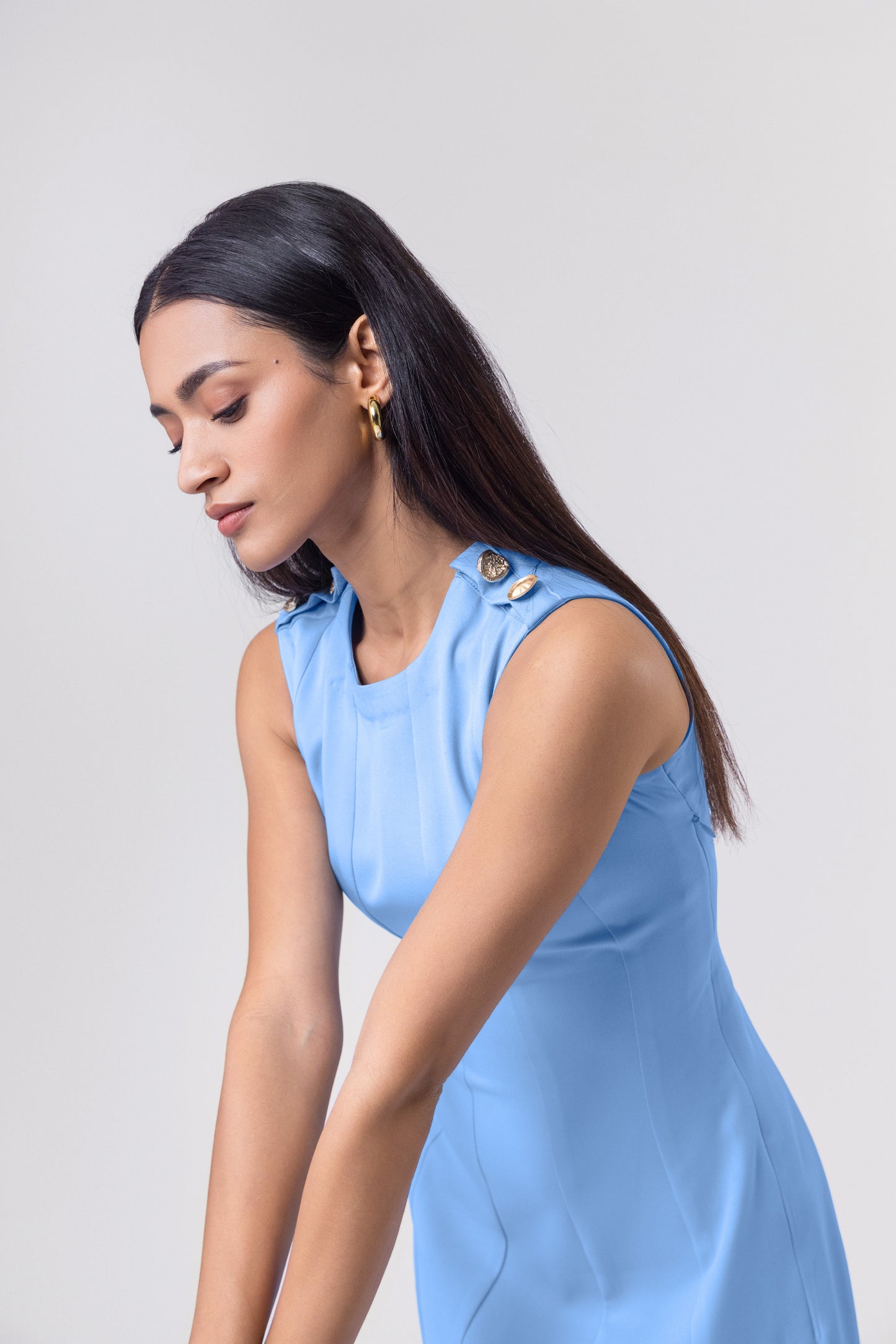Sage Sculpt Dress