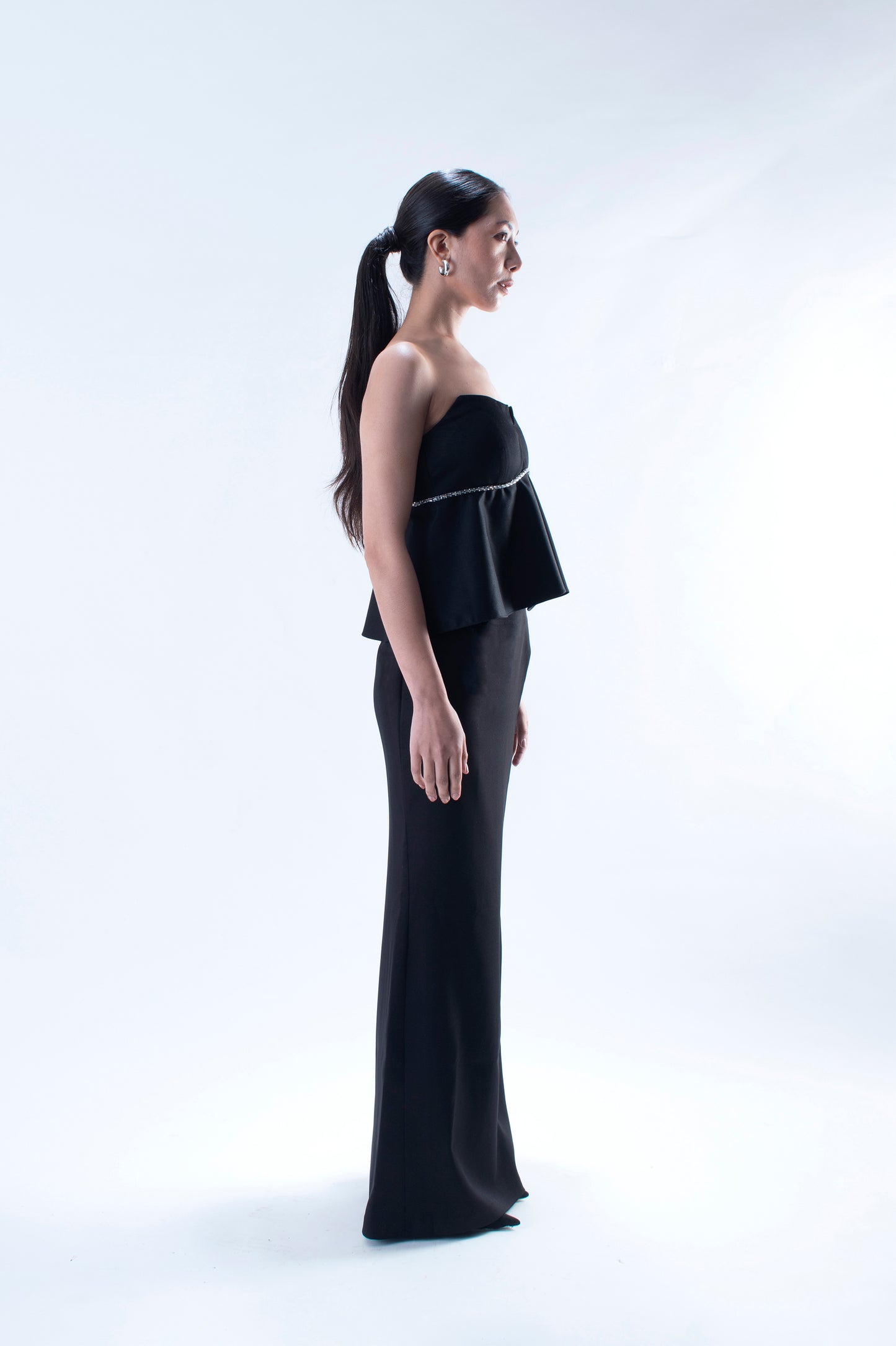 Empire Waist Corset Top