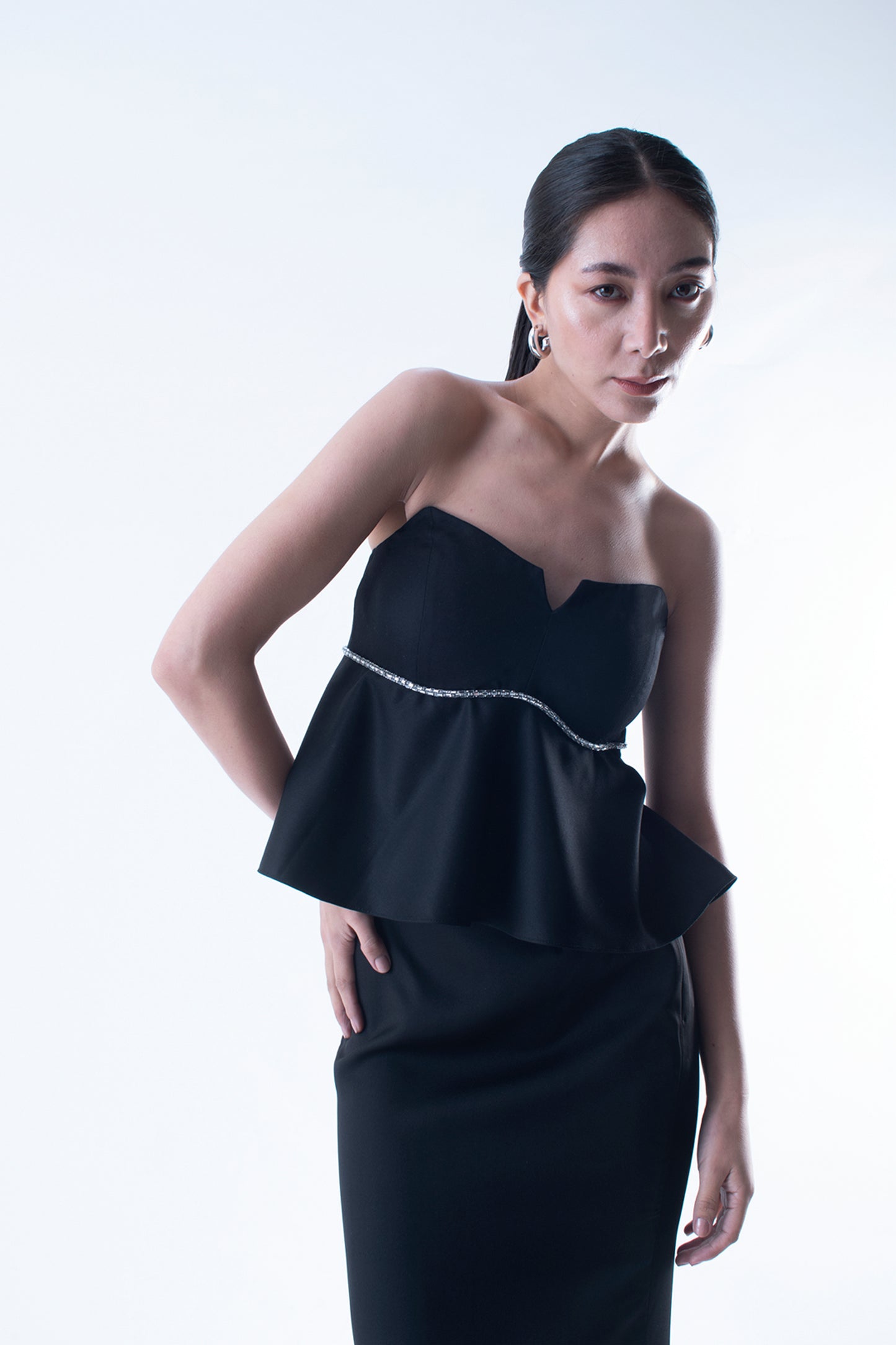 Empire Waist Corset Top