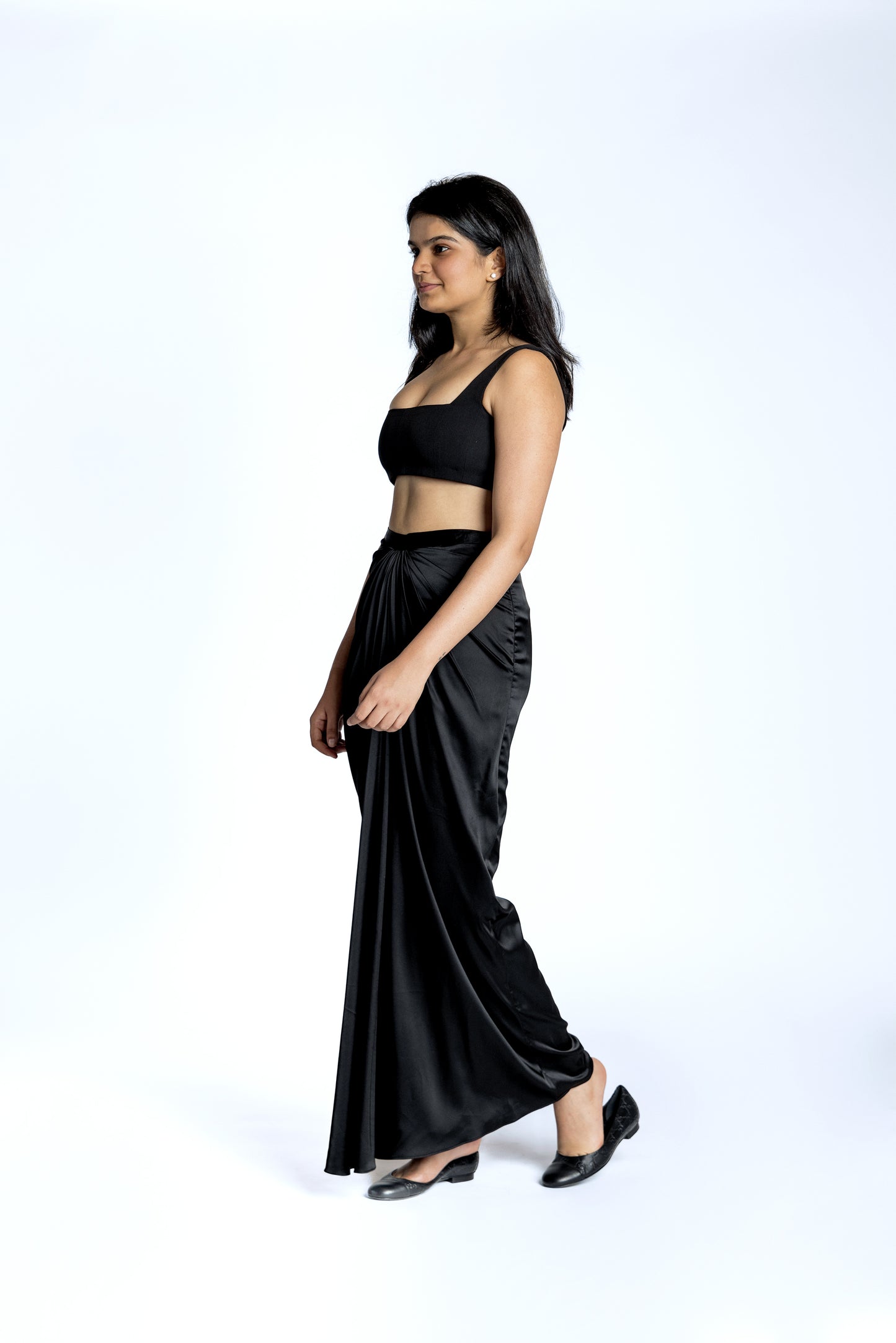 Rene Draped Skirt