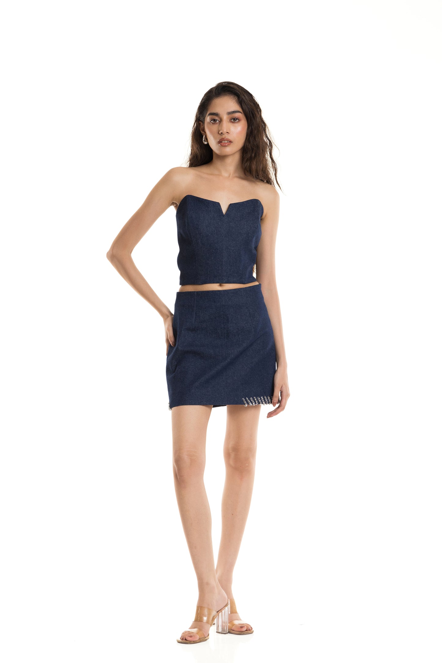 Core Denim Skirt