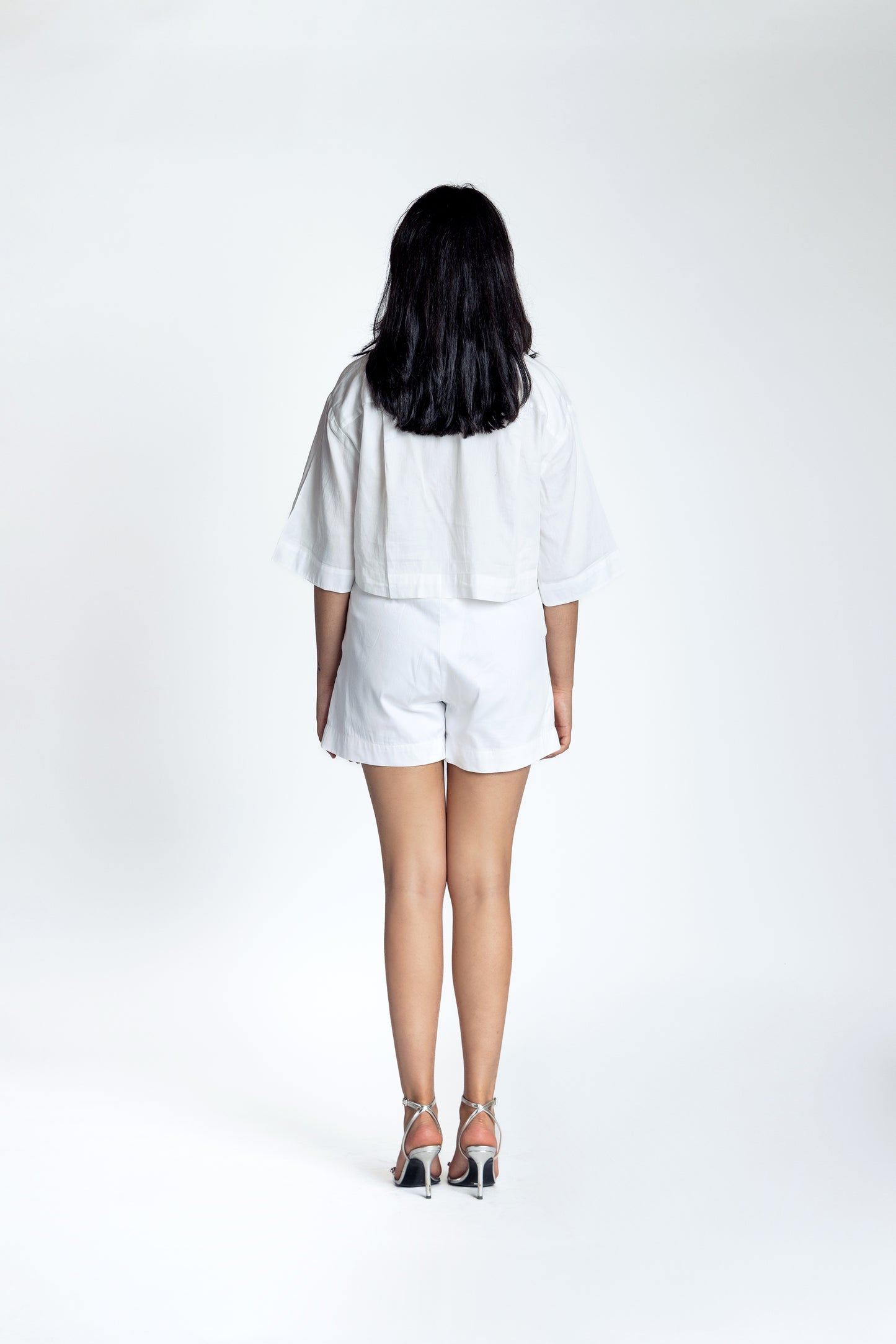 Paired Cotton Shorts