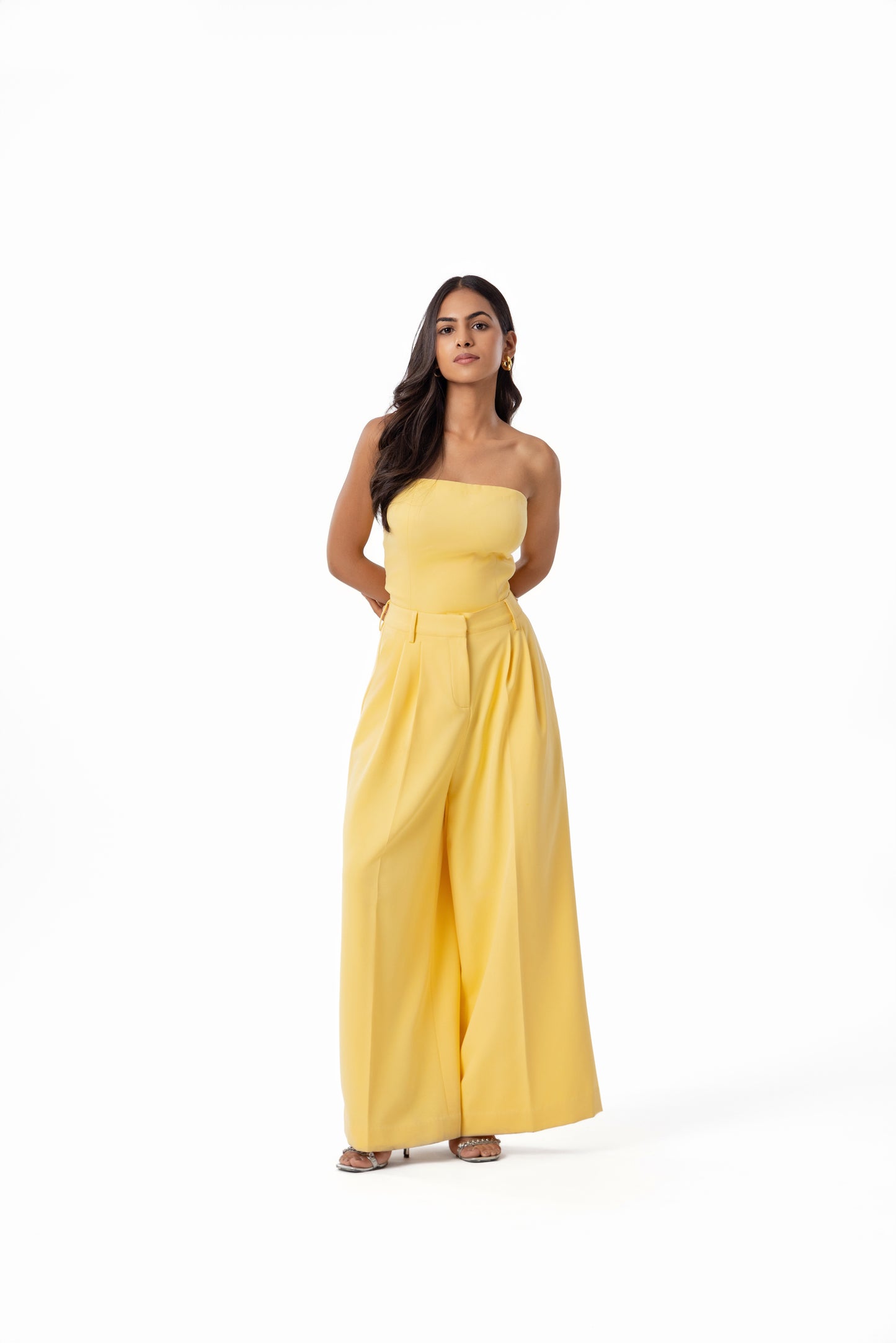 Canary Corset Top
