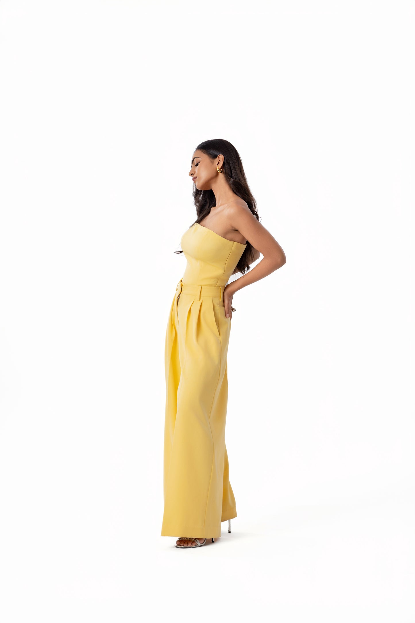 Canary Corset Top
