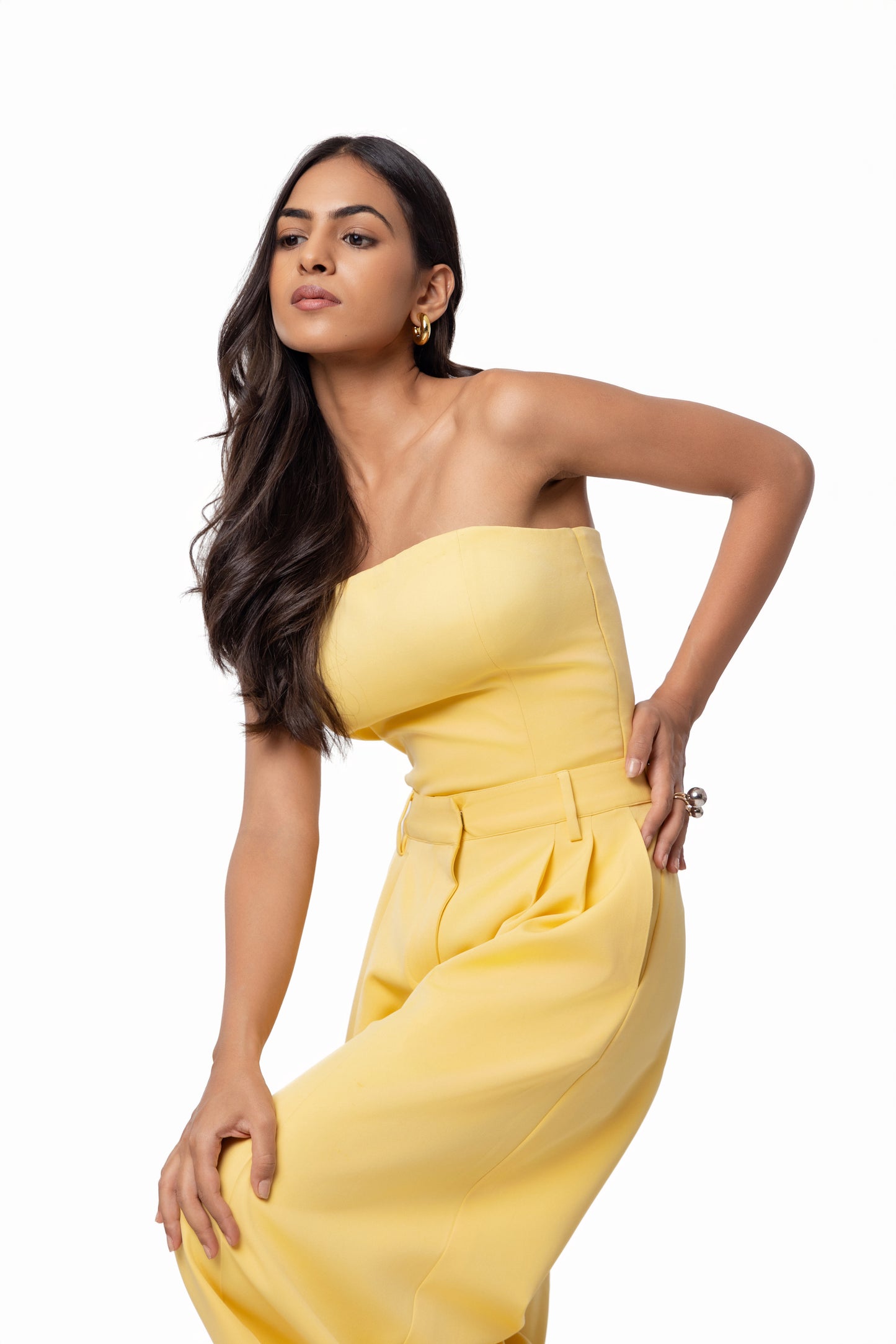 Canary Corset Top