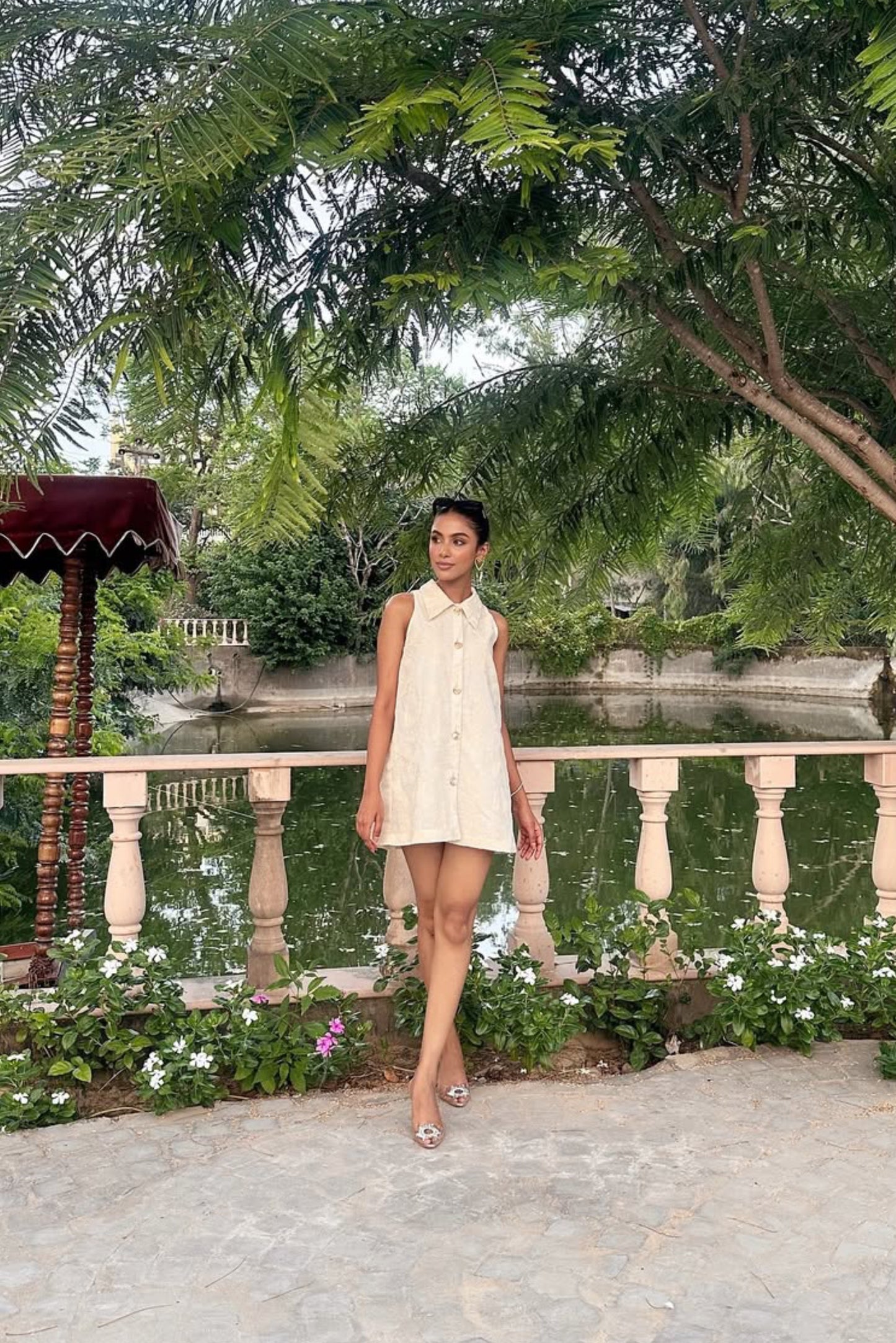 Samiksha Singh in Canopy Dress
