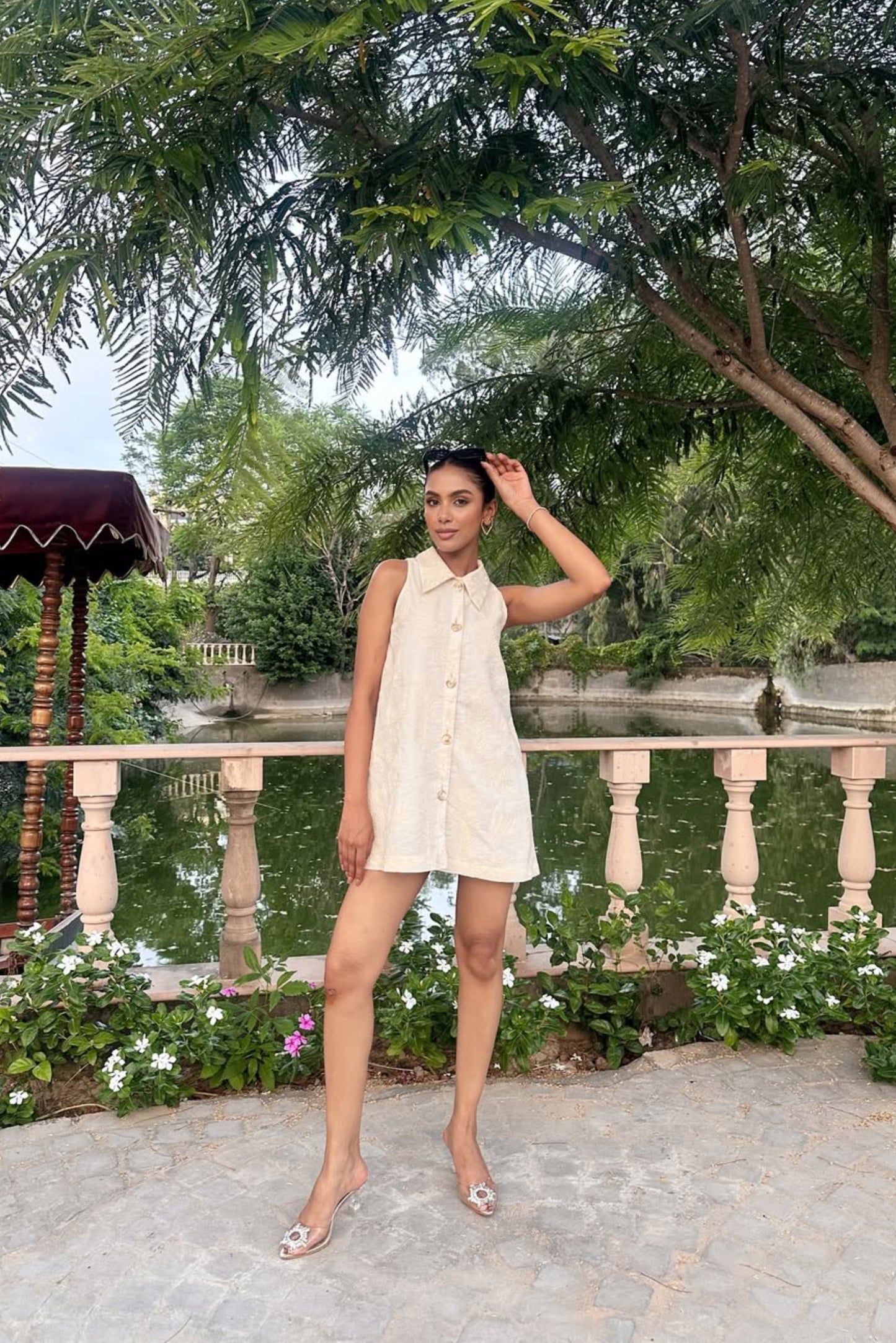 Samiksha Singh in Canopy Dress