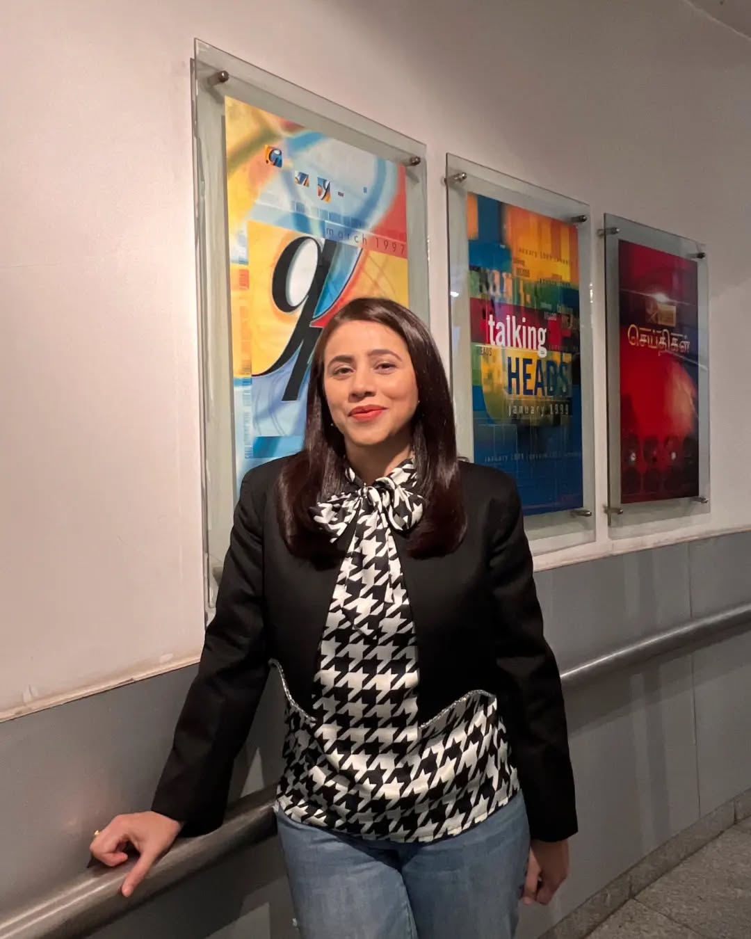 Marya Shakil In Cropped Box Fit Jacket