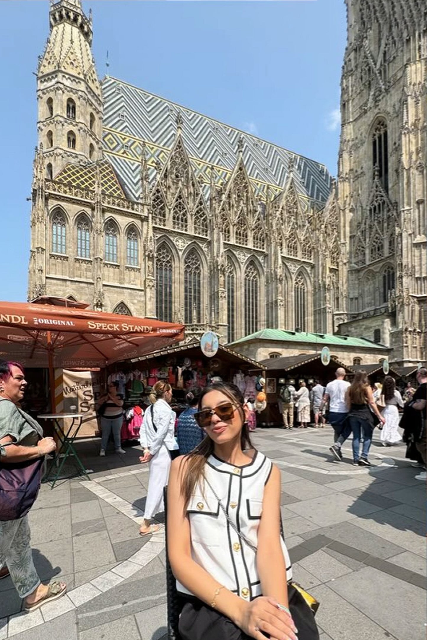 Urvi Rawal in Mirage Top and Flare Pants