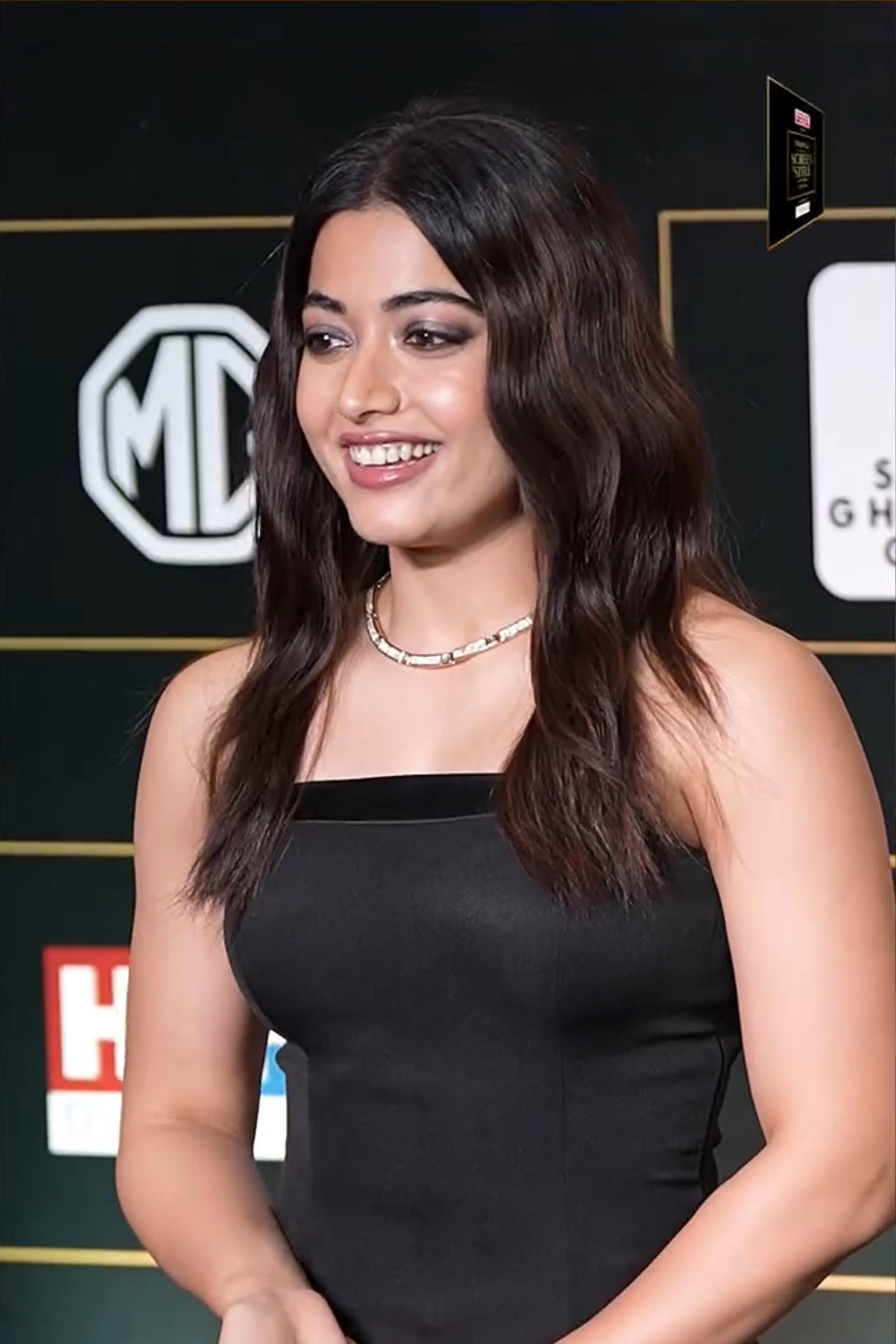 Rashmika Mandanna in Enigma Corset and Bootcut Pants