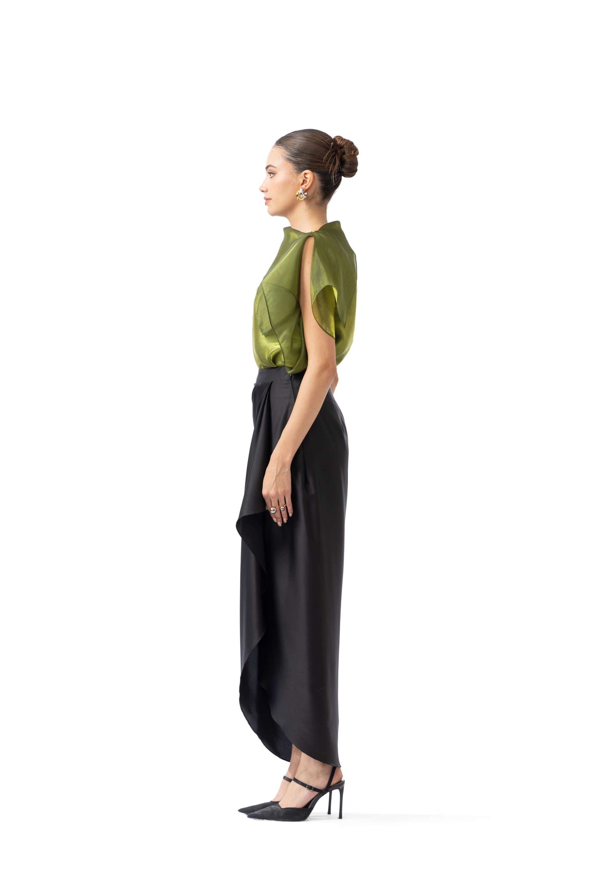 Peridot Drape Top
