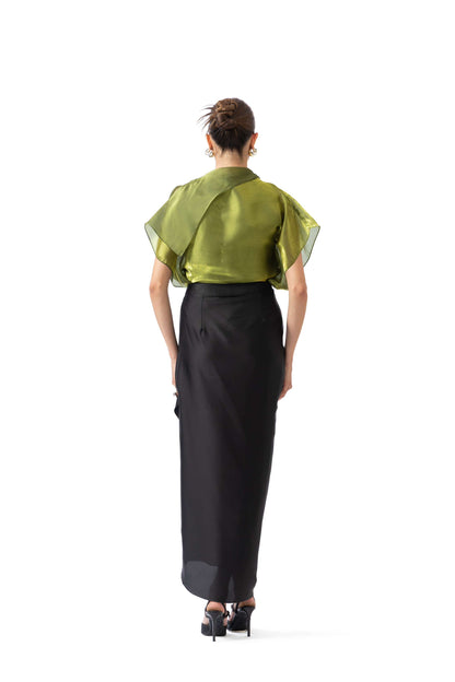 Peridot Drape Top