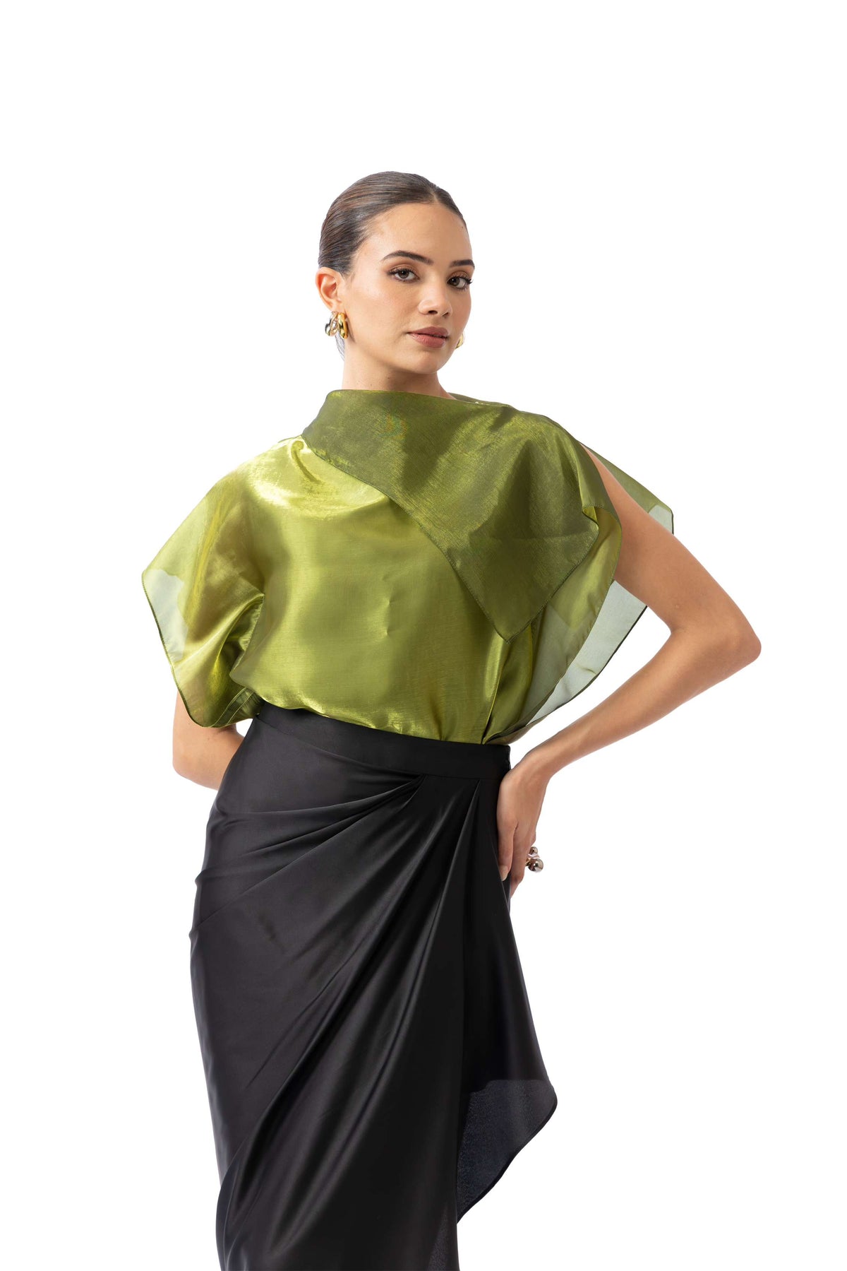 Peridot Drape Top