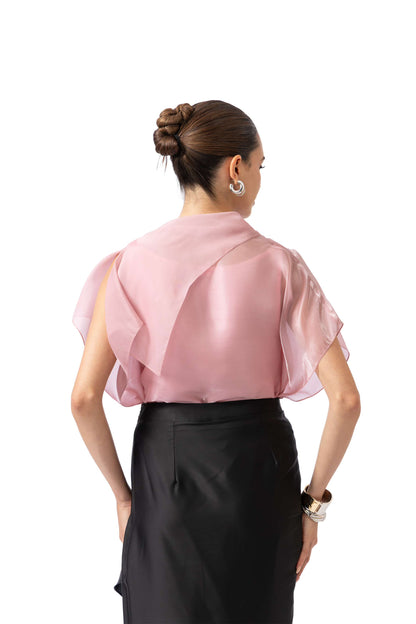 Rose Drape Top