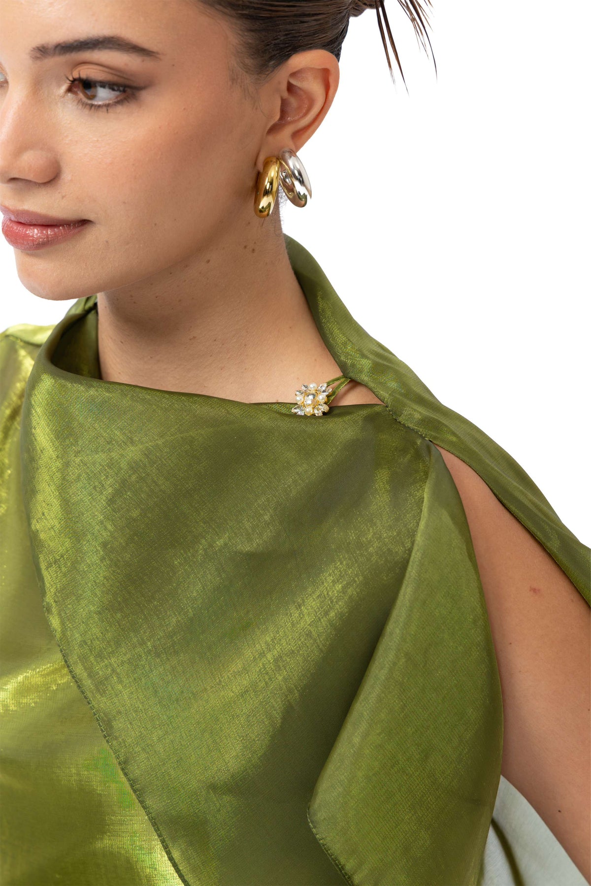 Peridot Drape Top