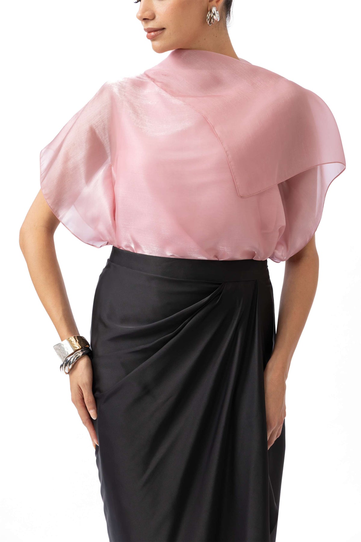 Rose Drape Top