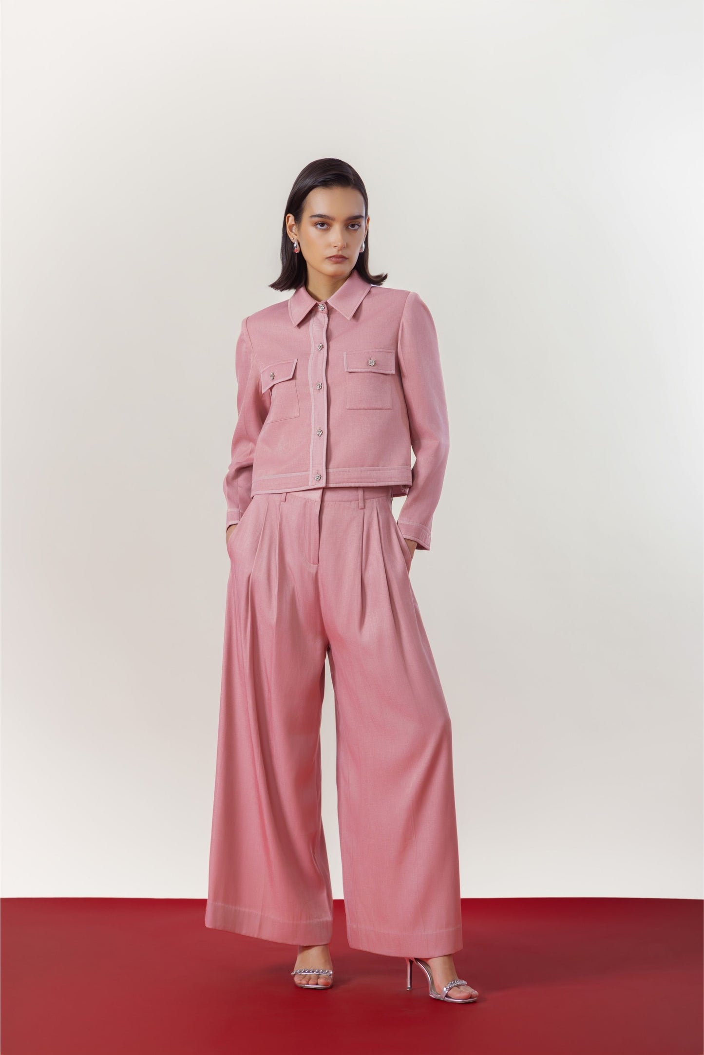 Blush Willow Jacket & Pants Set