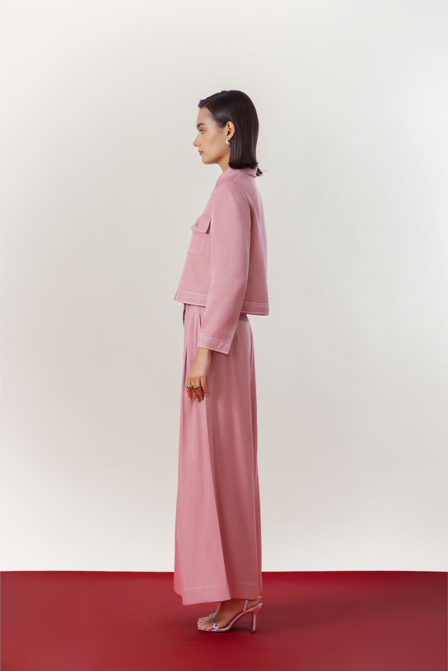 Blush Flare Pants