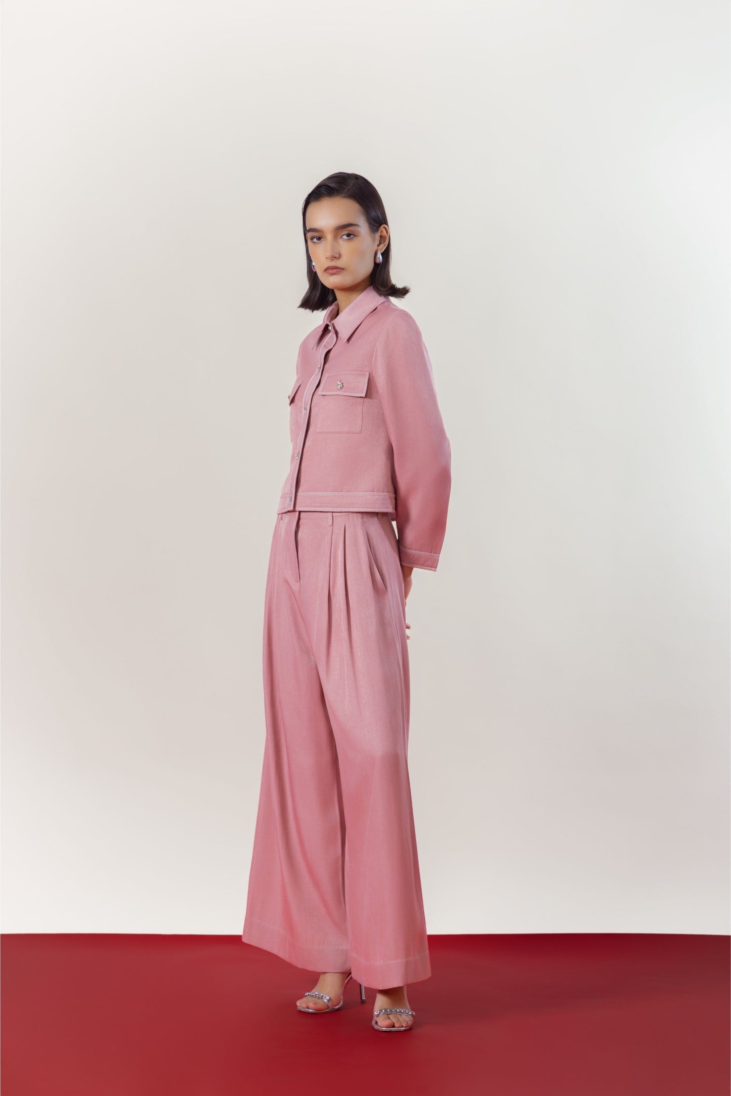 Blush Flare Pants