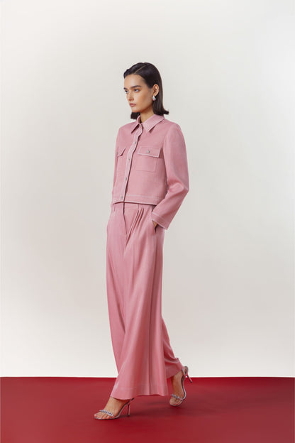 Blush Flare Pants