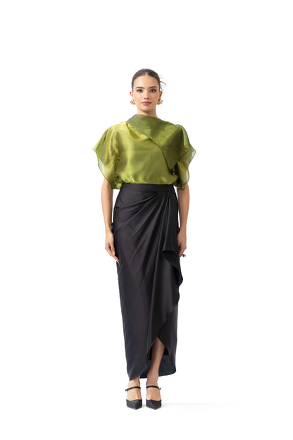 Peridot Drape Top