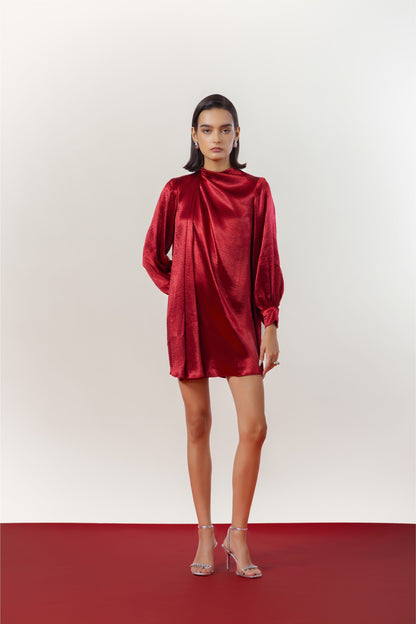 Crimson Allure Dress