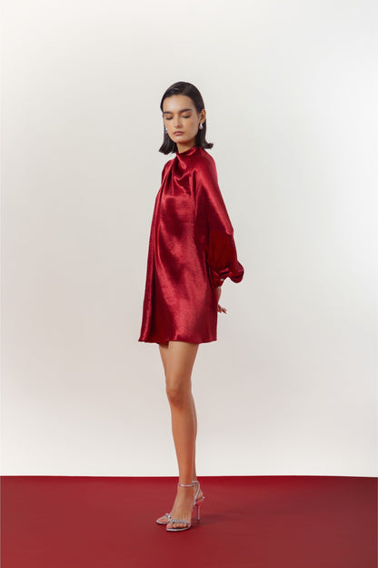 Crimson Allure Dress