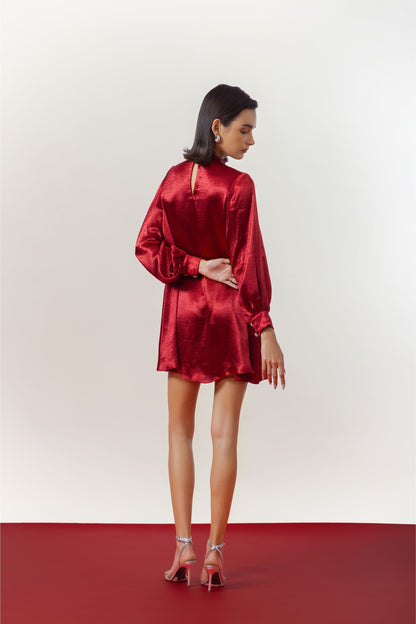 Crimson Allure Dress