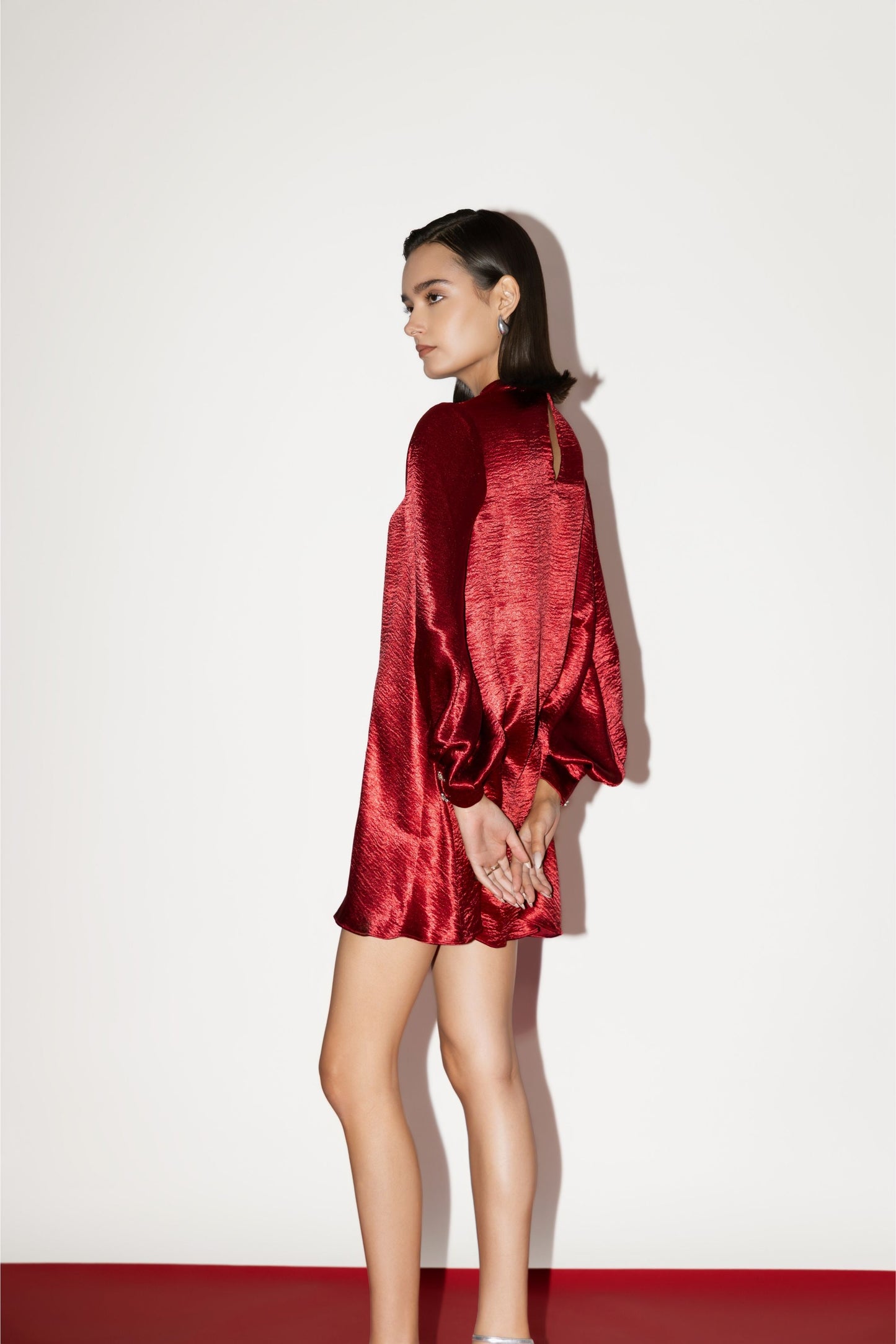 Crimson Allure Dress
