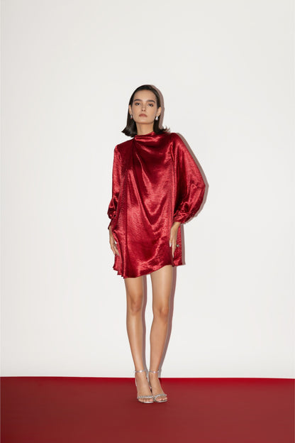 Crimson Allure Dress