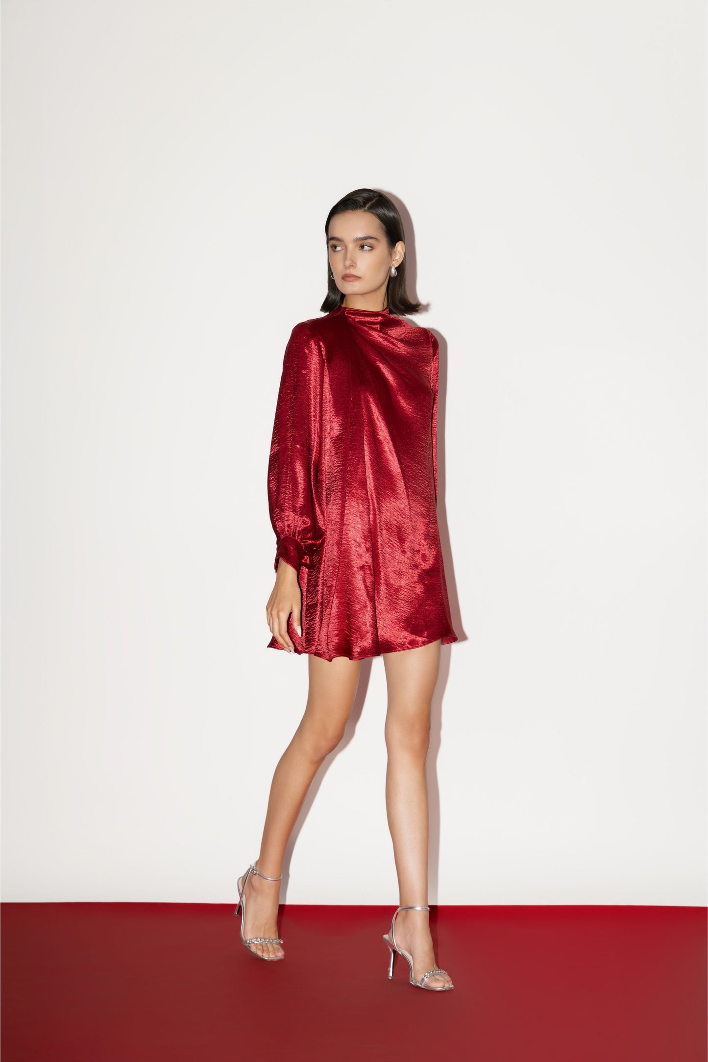 Crimson Allure Dress