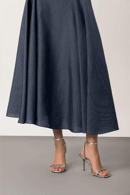 Denim Willow Jacket & Meadow Skirt Set