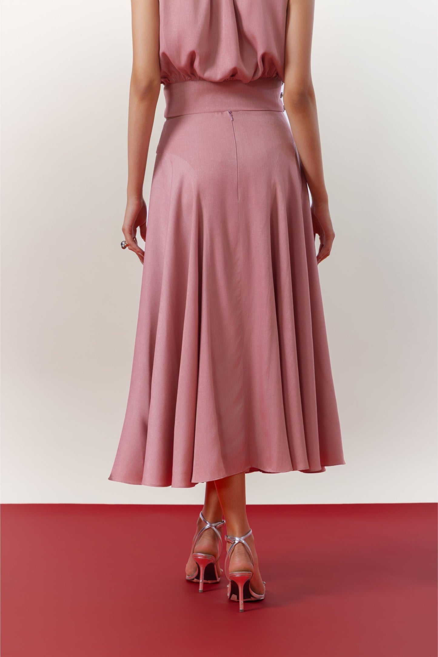 Blush Meadow Skirt