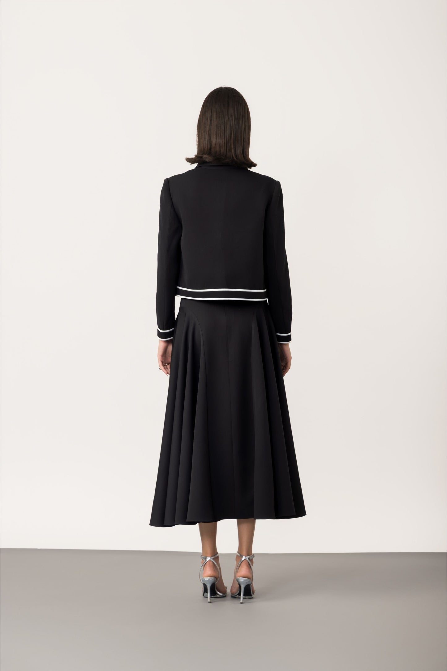 Midnight Jacket & Meadow Skirt Set