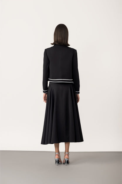 Midnight Jacket & Meadow Skirt Set