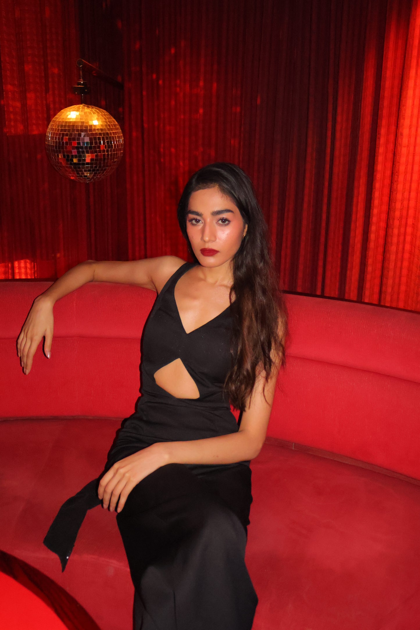 Arushi Goel In Cutout Jumpsuit