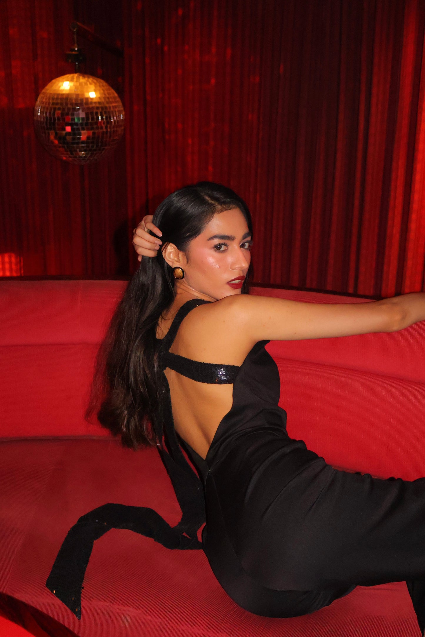 Arushi Goel In Cutout Jumpsuit