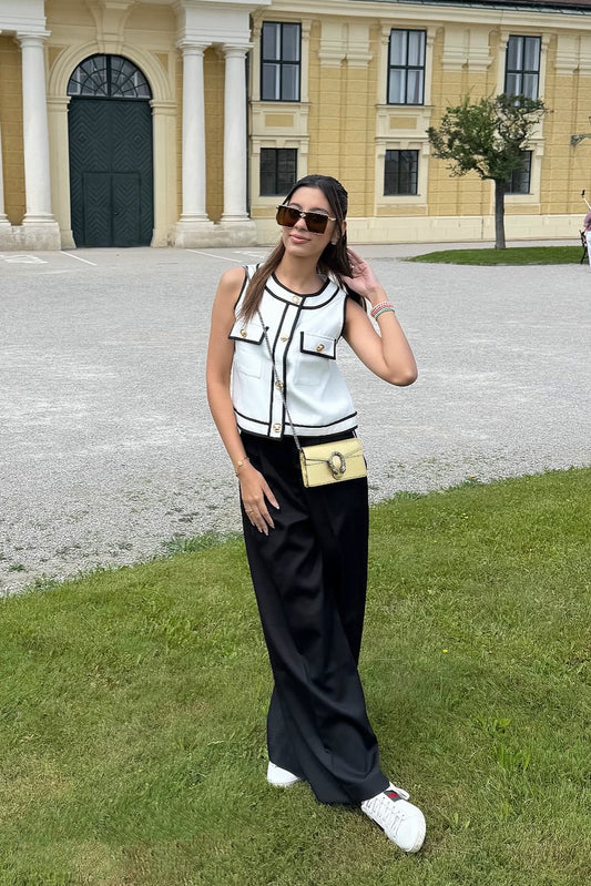 Urvi Rawal in Mirage Top and Flare Pants