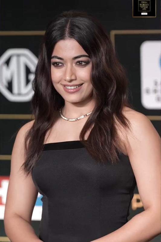 Rashmika Mandanna in Enigma Corset and Bootcut Pants